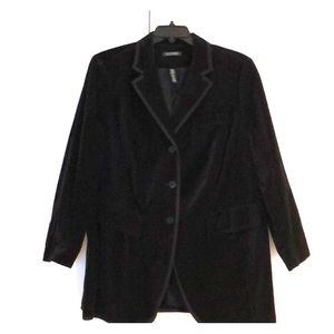 Ralph Lauren plus size velvet blazer